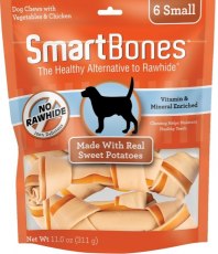 Smartbones Sweet Potato Small - 3 pk